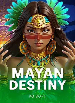 ภาพปกเกม Mayan Destiny หญิงสาวเครื่องประดับขนนก
