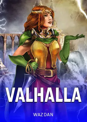 ภาพปกเกม Valhalla รูปนักรบหญิงในชุดเกราะพร้อมรบ